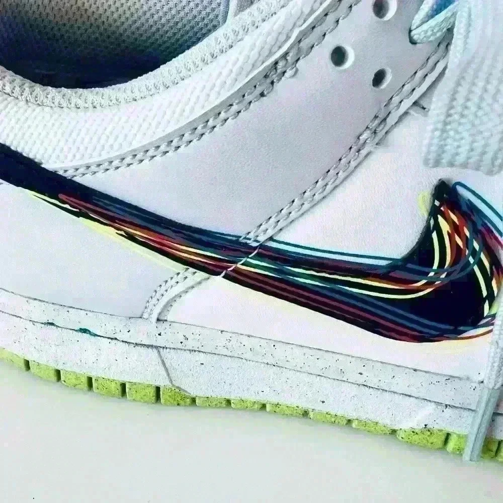 NEW! Nike Dunk Low “3D Swoosh” Sneakers.
