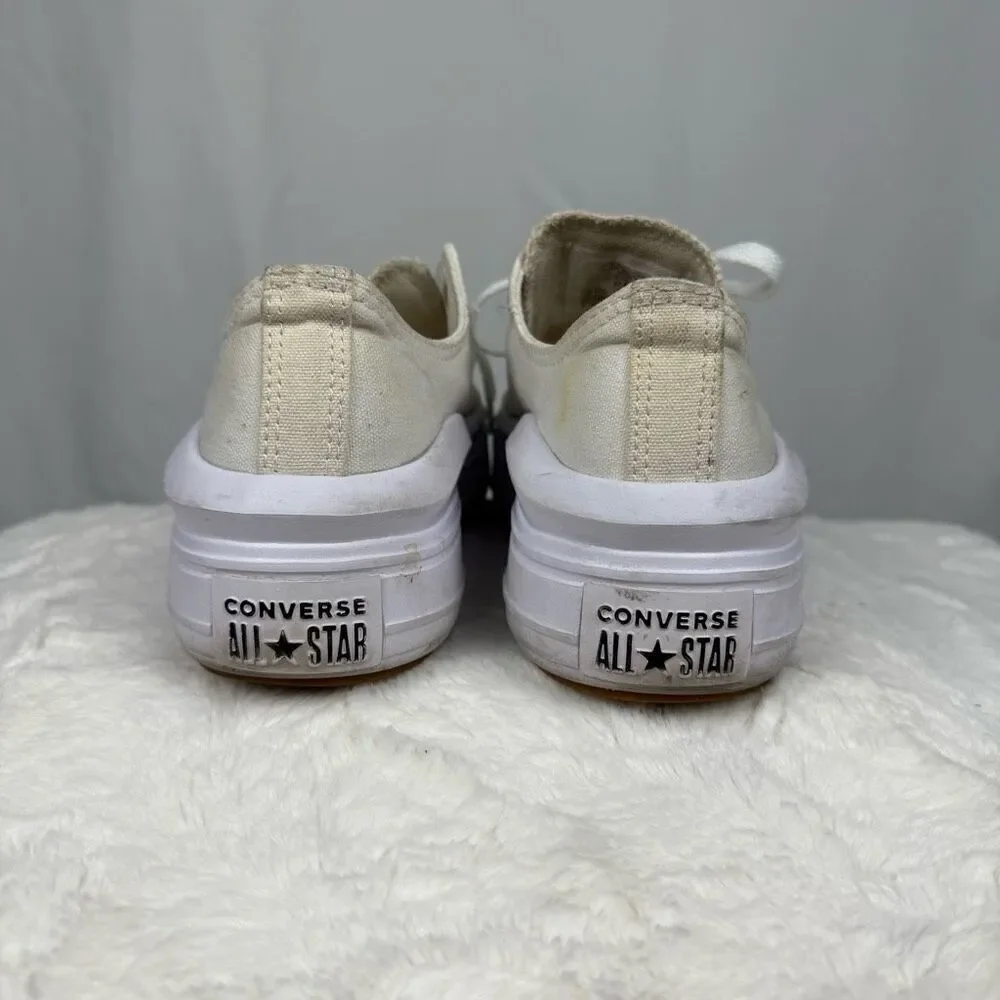 Converse white canvas