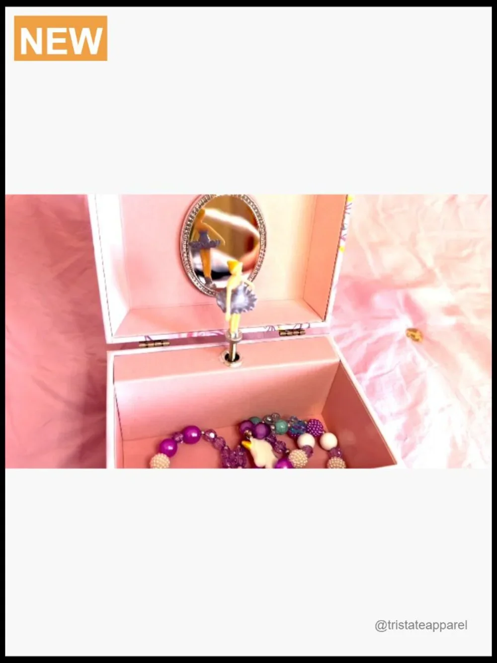 Musical Jewelry Box with Unicorn Set for Girls