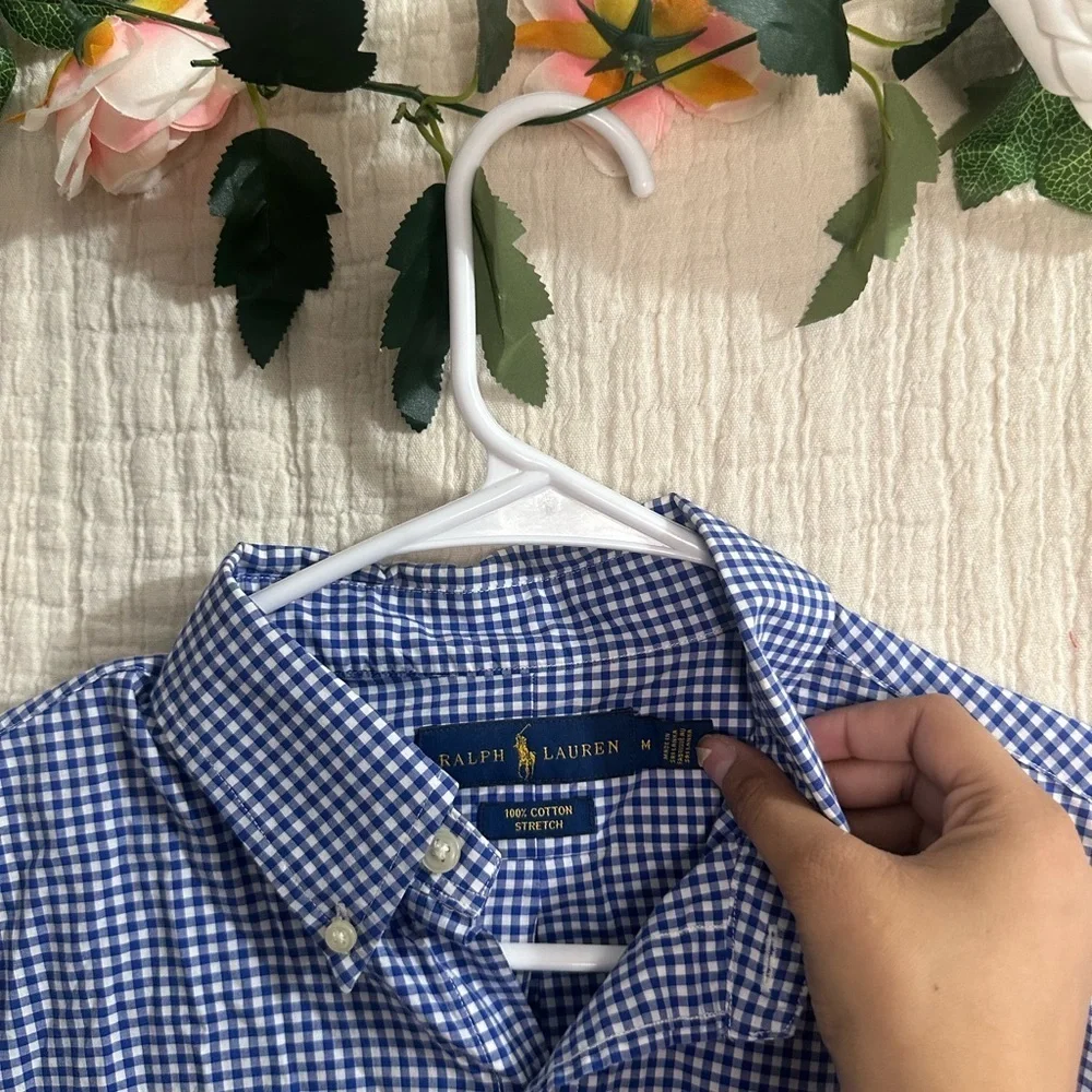 Polo by Ralph Lauren Blue Dress Shirt Classic Fit