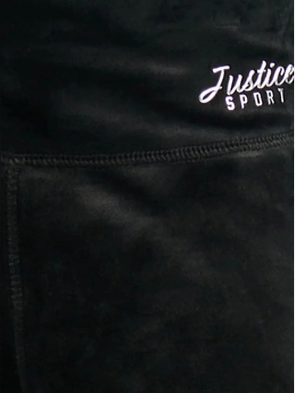 Justice Girls Velvet Legging Size: M NWT