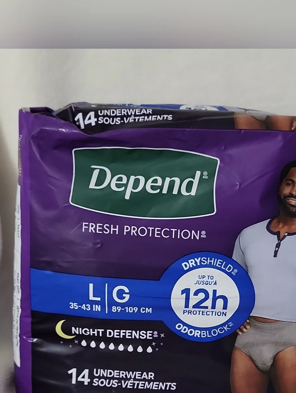 Depend men underwear