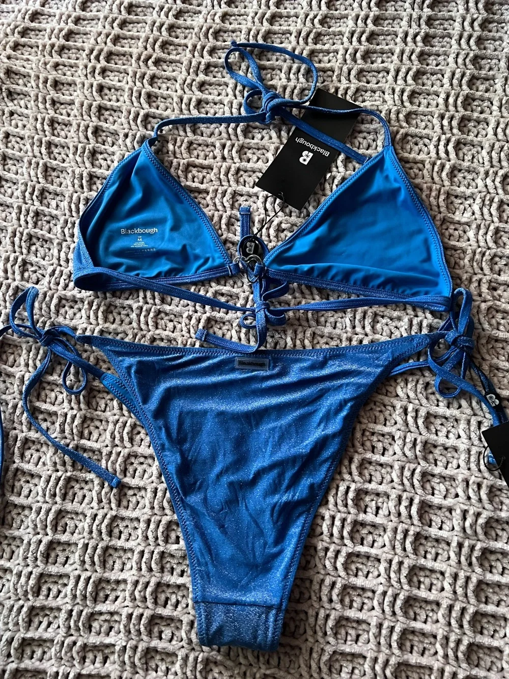 Blackbough swim metallic