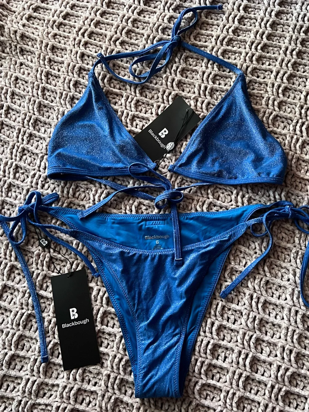 Blackbough swim metallic