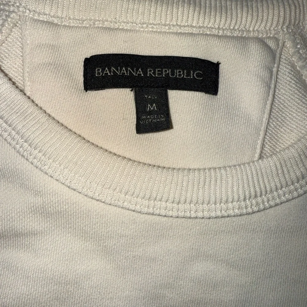 Banana Republic Pullover Sweatshirt Mens Med Tall Reindeer