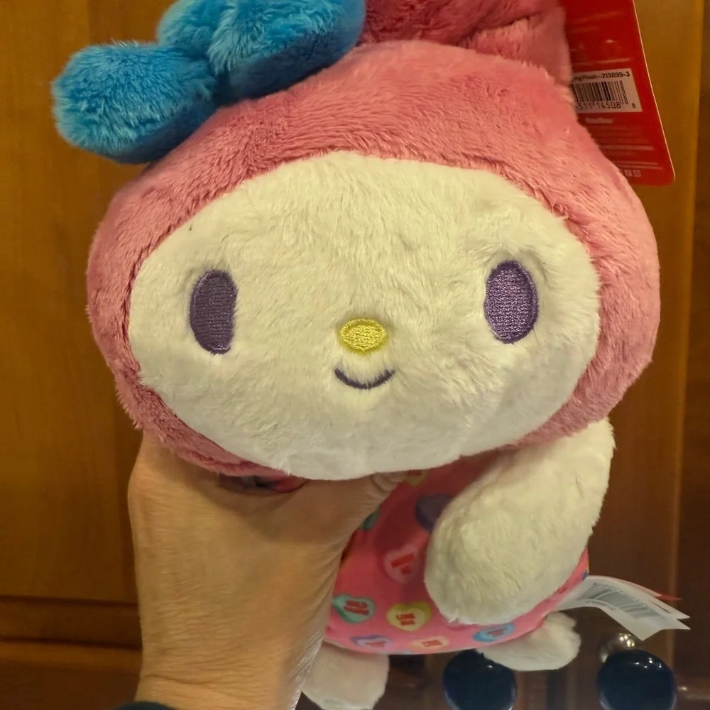 Hello Kitty and Friends Sweethearts Trio Pink, Yellow, White Stuffed Plushies