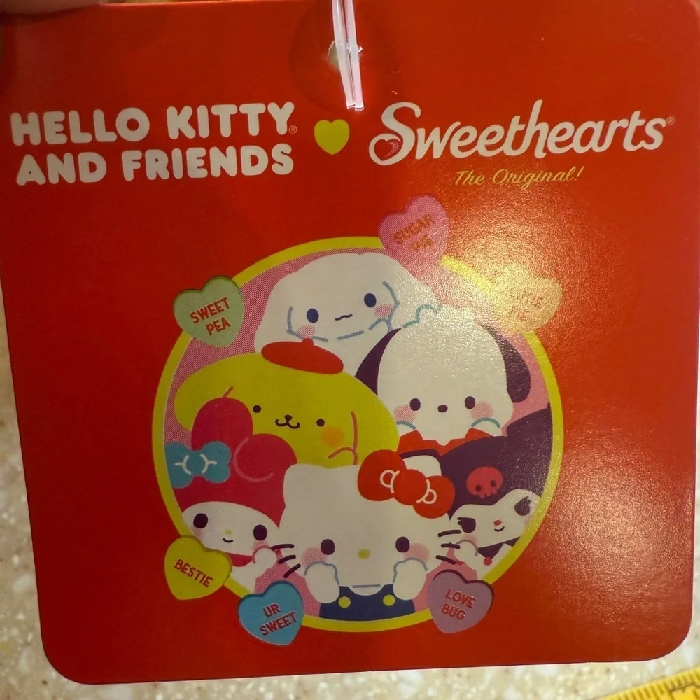 Hello Kitty and Friends Sweethearts Trio Pink, Yellow, White Stuffed Plushies