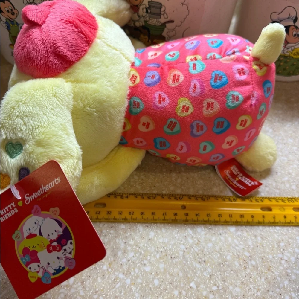 Hello Kitty and Friends Sweethearts Trio Pink, Yellow, White Stuffed Plushies
