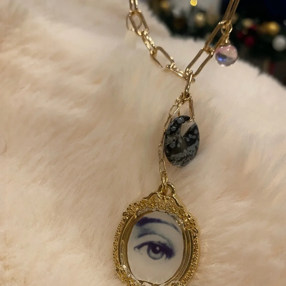 Fornasetti inspired luxury gold
