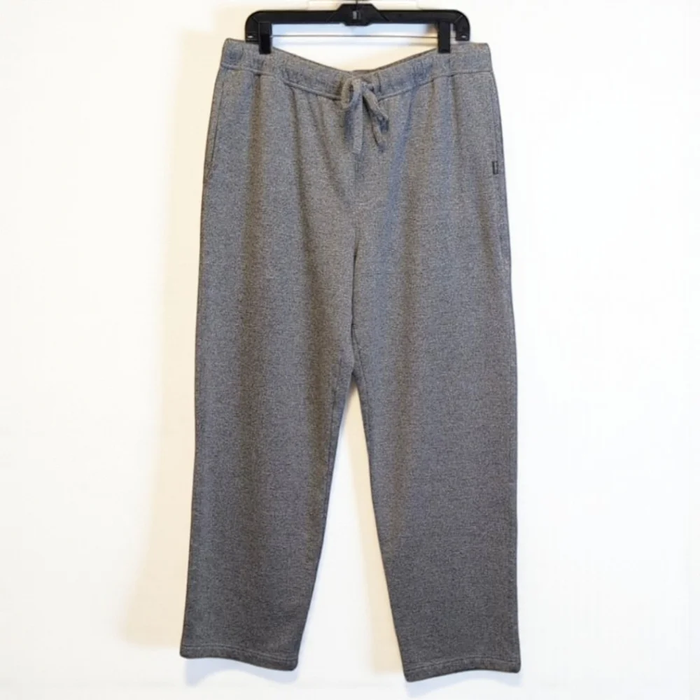 Eddie Bauer Men’s Gray Lounge Sweatpants XL Drawstring Cozy Knit