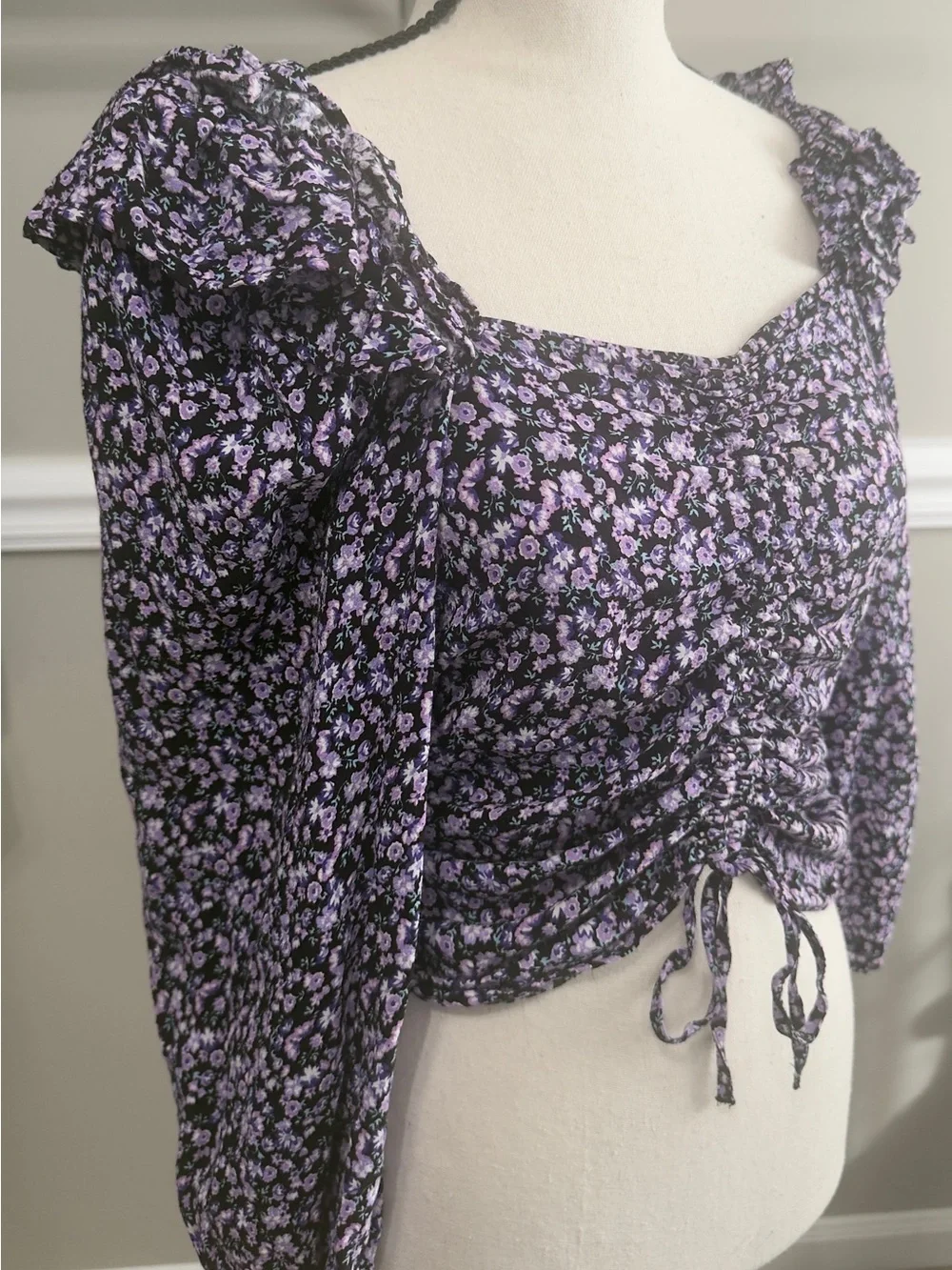 Zara cropped top