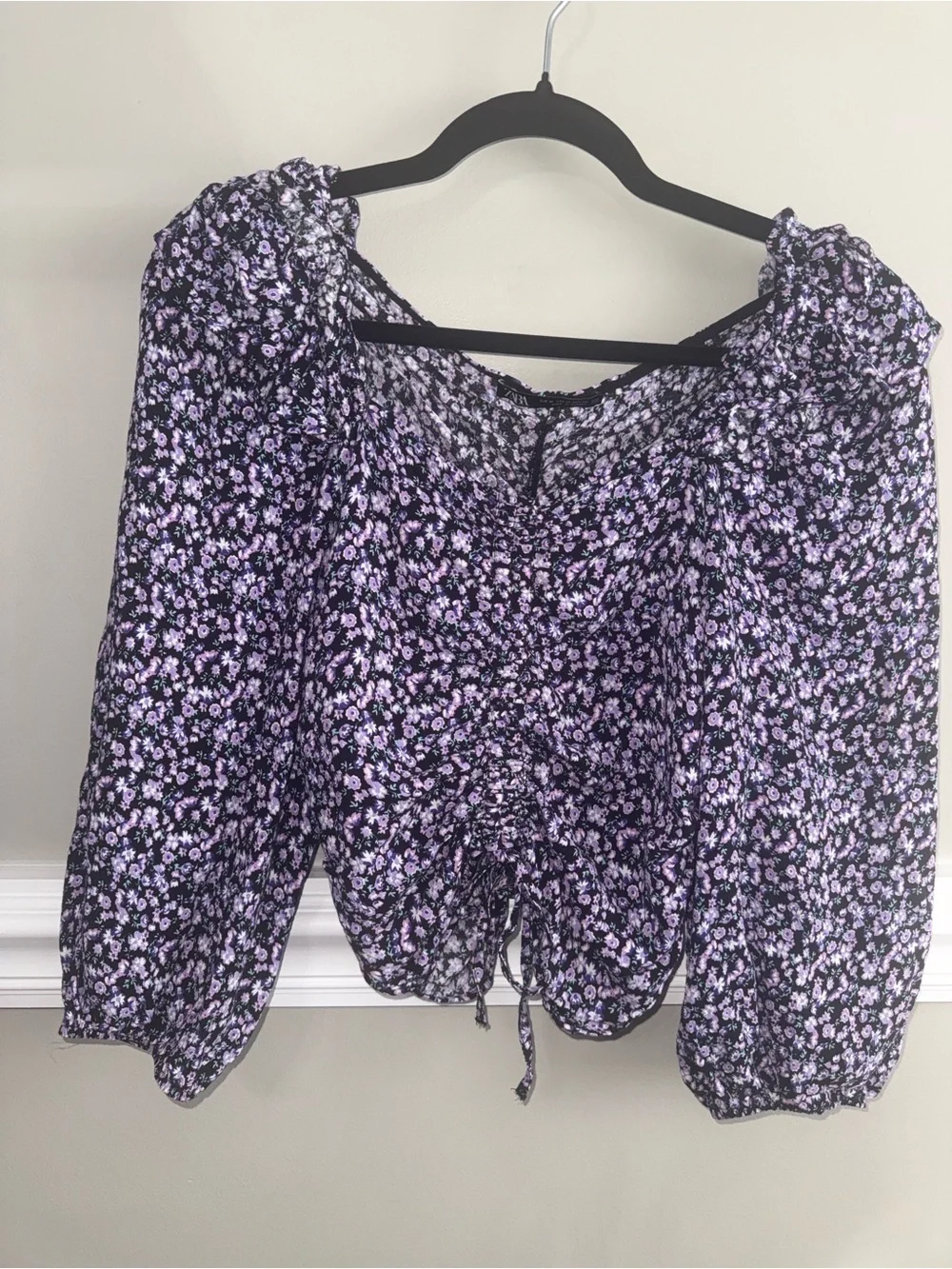 Zara cropped top