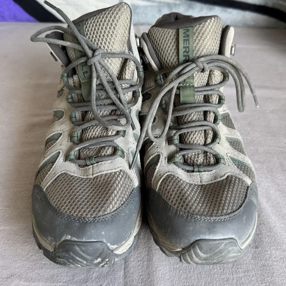 Size 12 - Merrell Men's Oakcreek Mid Waterproof Boots (J035921)