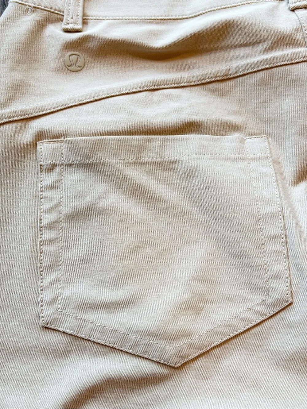 NWT Lululemon City Sleek 5 Pocket Wide-Leg High-Rise Pant Natural Ivory size 27