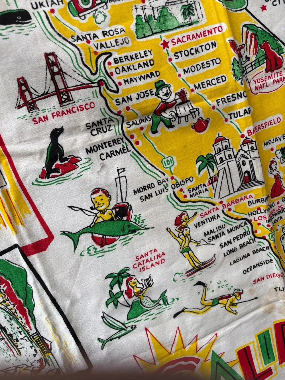 Vintage style printed
