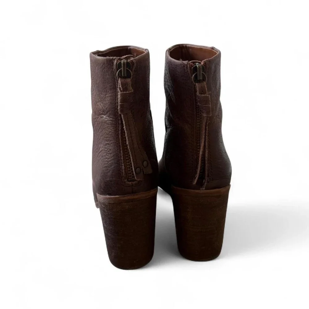 Franco Sarto brown genuine