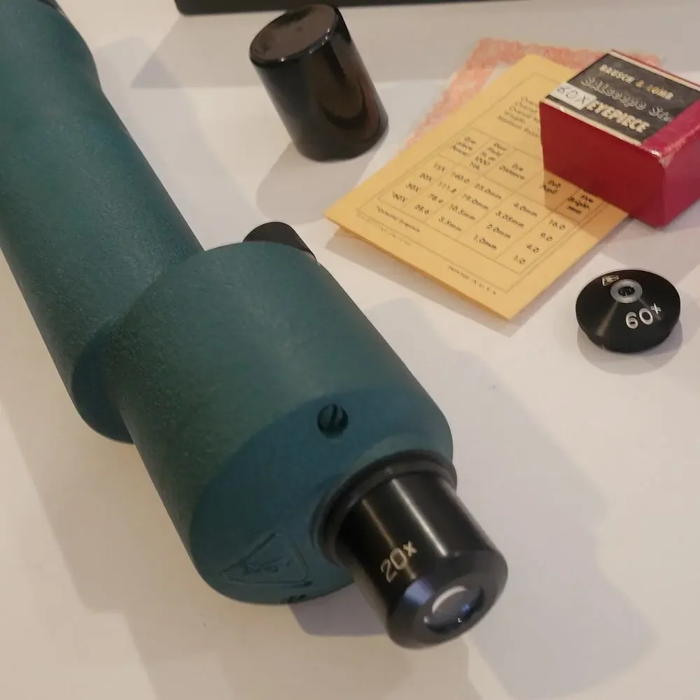 Vintage Bausch & Lomb Balscope Sr Zoom 60mm Telescope Spotting Scope