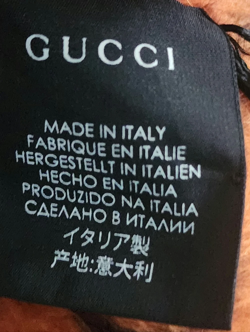 Gucci scarf all