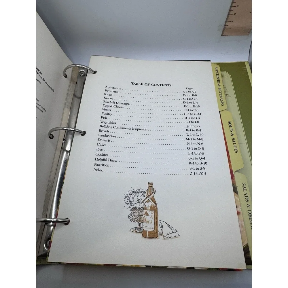 Vintage Del Monte Kitchens Cookbook, 1972 Binder Hardcover First Printing