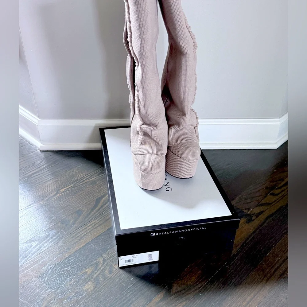 NEW Over-the-Knee Platform Boots