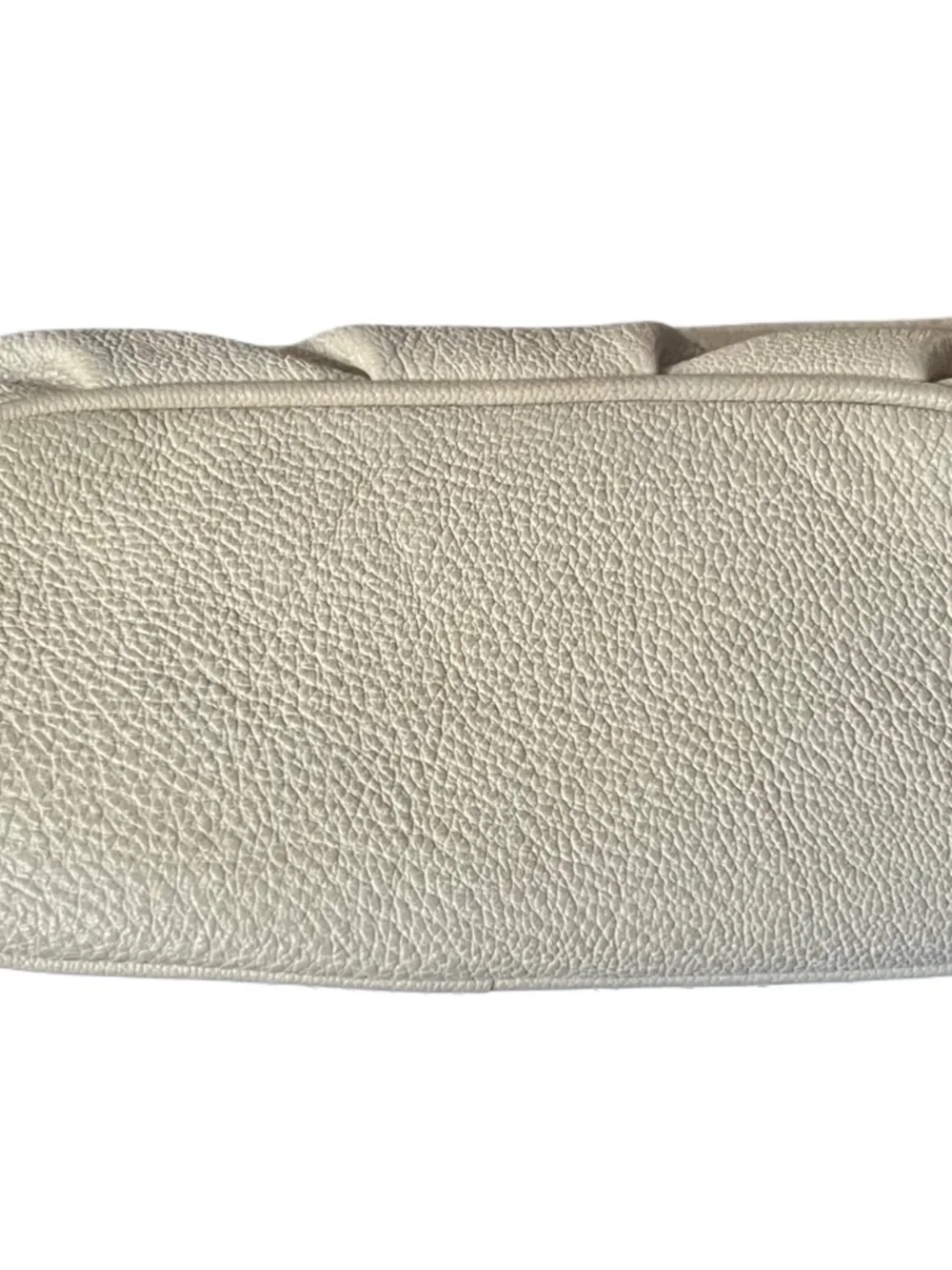 Michael Kors Cream Leather Mini Crossbody Shoulder Bag
