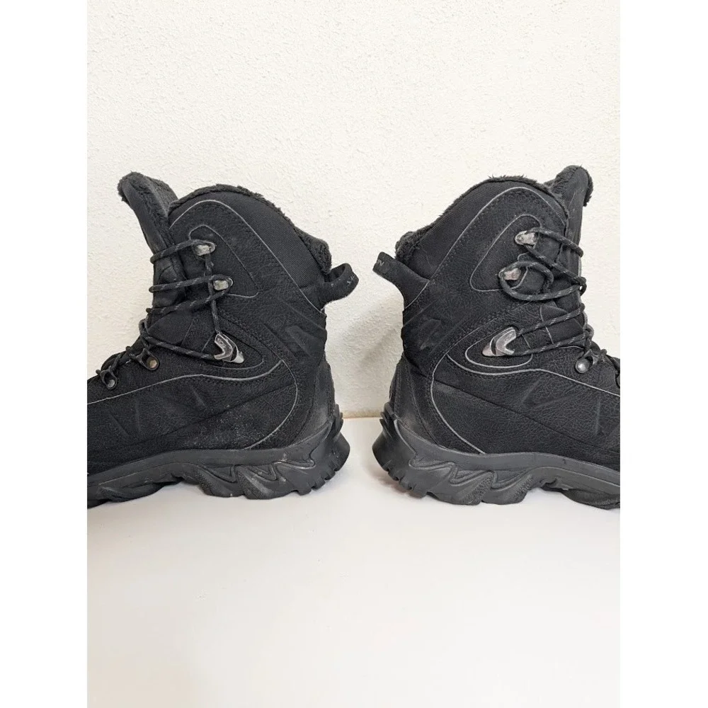 Salomon Nytro GTX Mens Hiking Boots Black Size 8.5 Gore-Tex Contagrip Climatherm