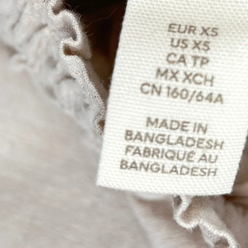 H&M linen blend