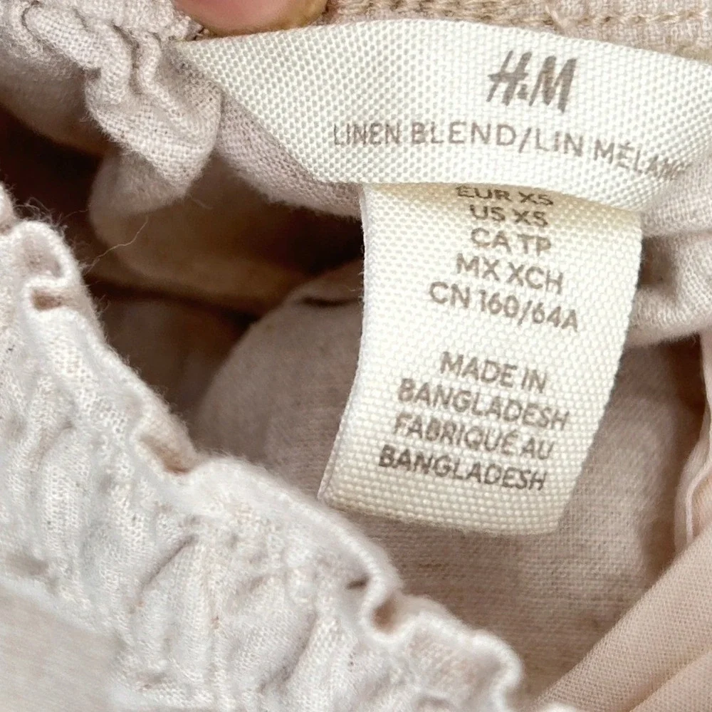 H&M linen blend