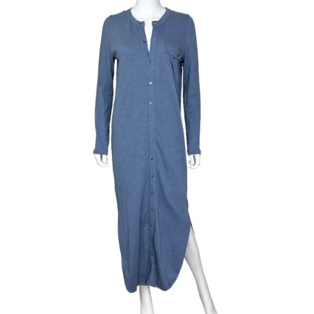 Free People FP Beach Something About Sam Shirtdress in Blue - sz Small