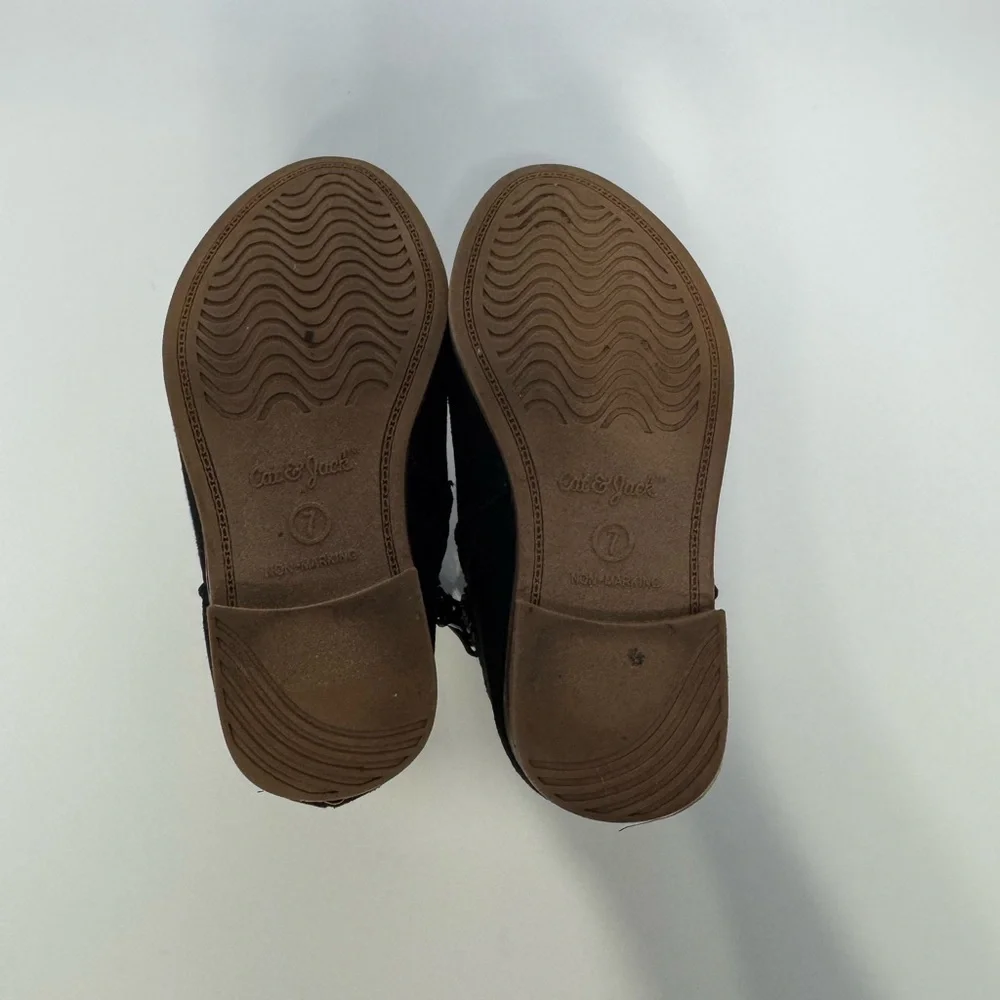Cat & Jack Black Toddler Boots Brand New Without‎ Tags