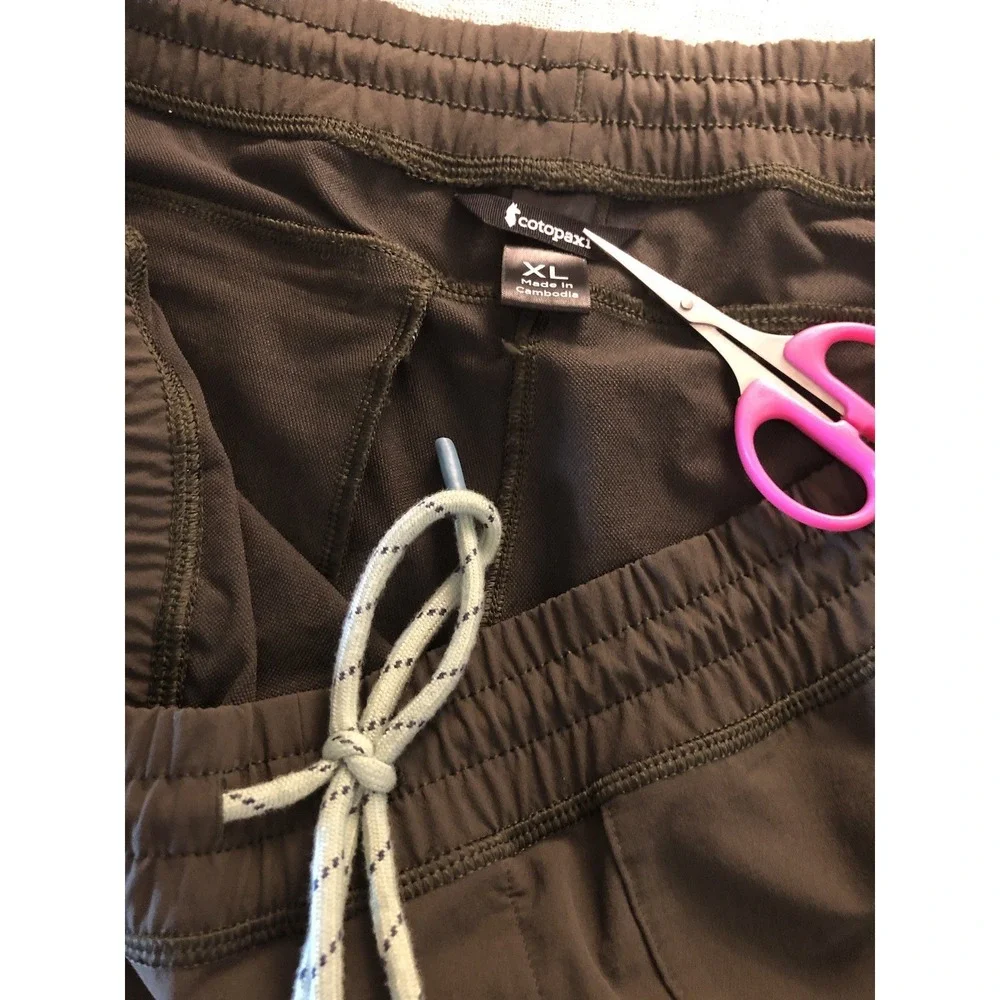 Cotopaxi Pants Mens XL Green Subo Tech Performance Hike Travel Fish Camp Golf