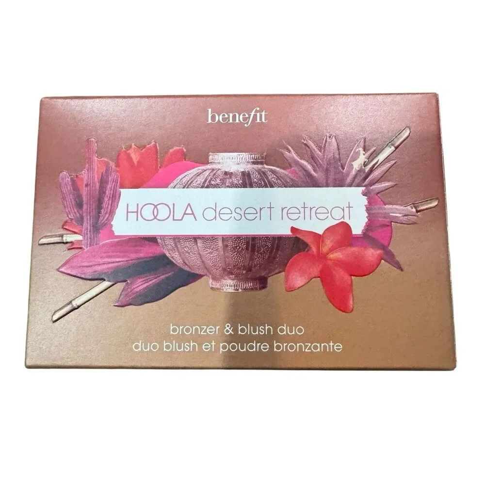Benefit Hoola Desert Retreat Bronzer Blush Duo Hoola Caramel Terra New In Box