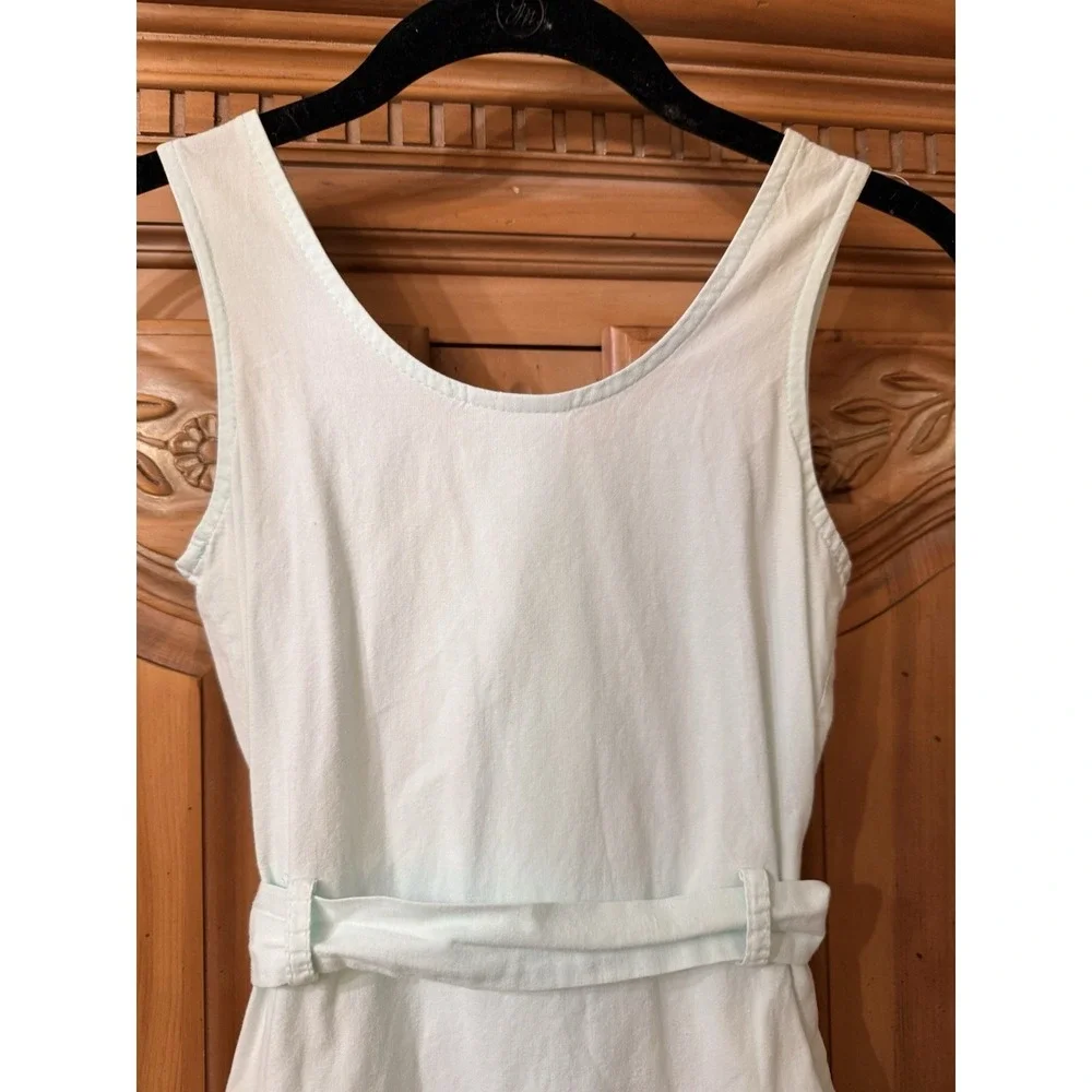 VTG 80s Amy Too!‎ Byer Girls Mint Green Summer Party Dress USA Drop Waist Sz 7
