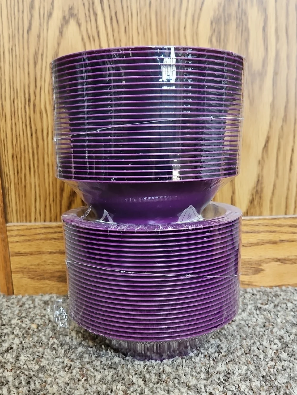 Premium Disposable Washable 12 Oz Party Bowls - Two Pack Bundle (48 Bowls Total)