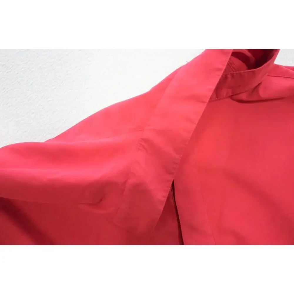 FootJoy Golf Windbreaker Jacket Snap Neck Red‎ Long Sleeve Mens Size XL
