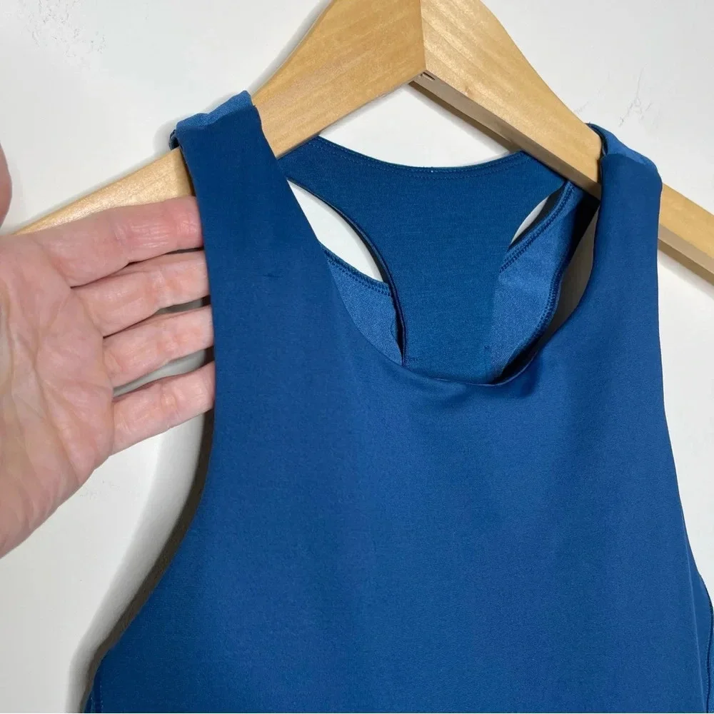 Lululemon Body Con Tank in Poseidon yoga gym streetwear athletic running