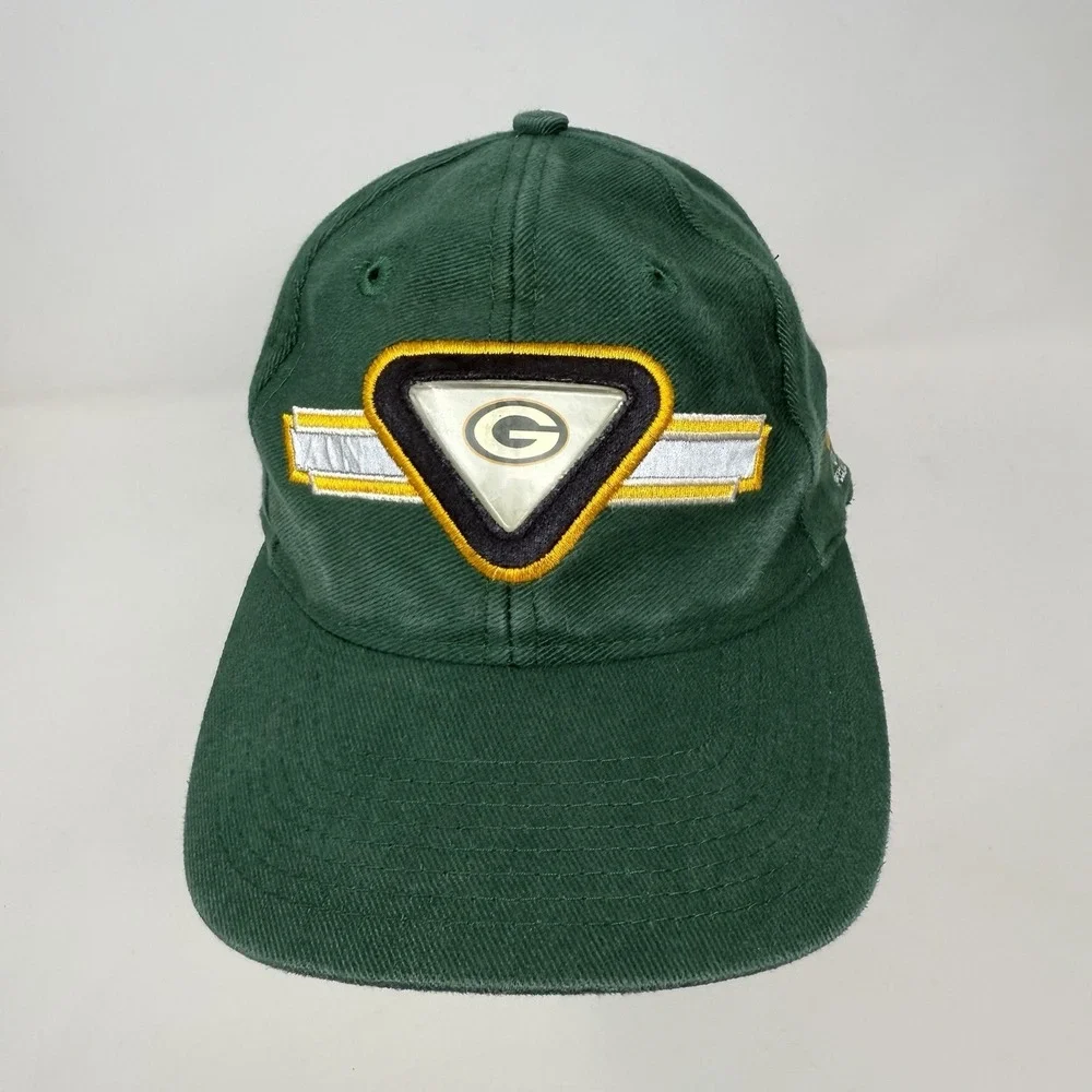 Vtg Sports Specialties Green Bay Packers NFL Pro Line Strap‎ Back Hat Cap