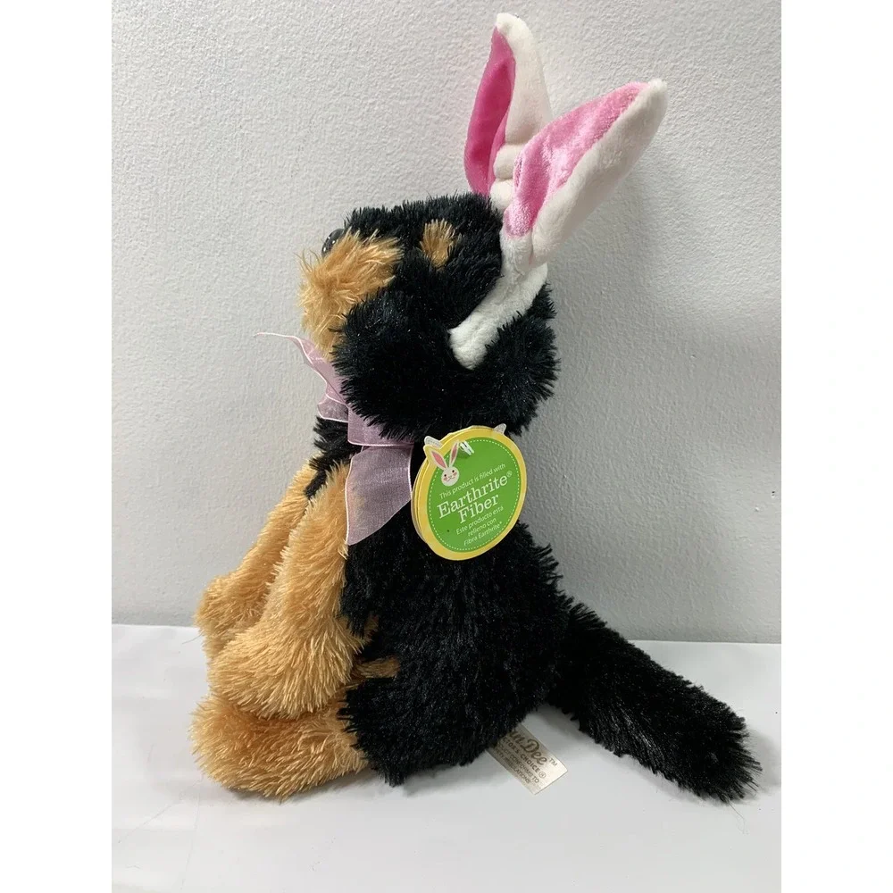 DanDee Plush Terrier Puppy Dog with Bunny Rabbit Ears Stuffed‎ Animal Toy NOS