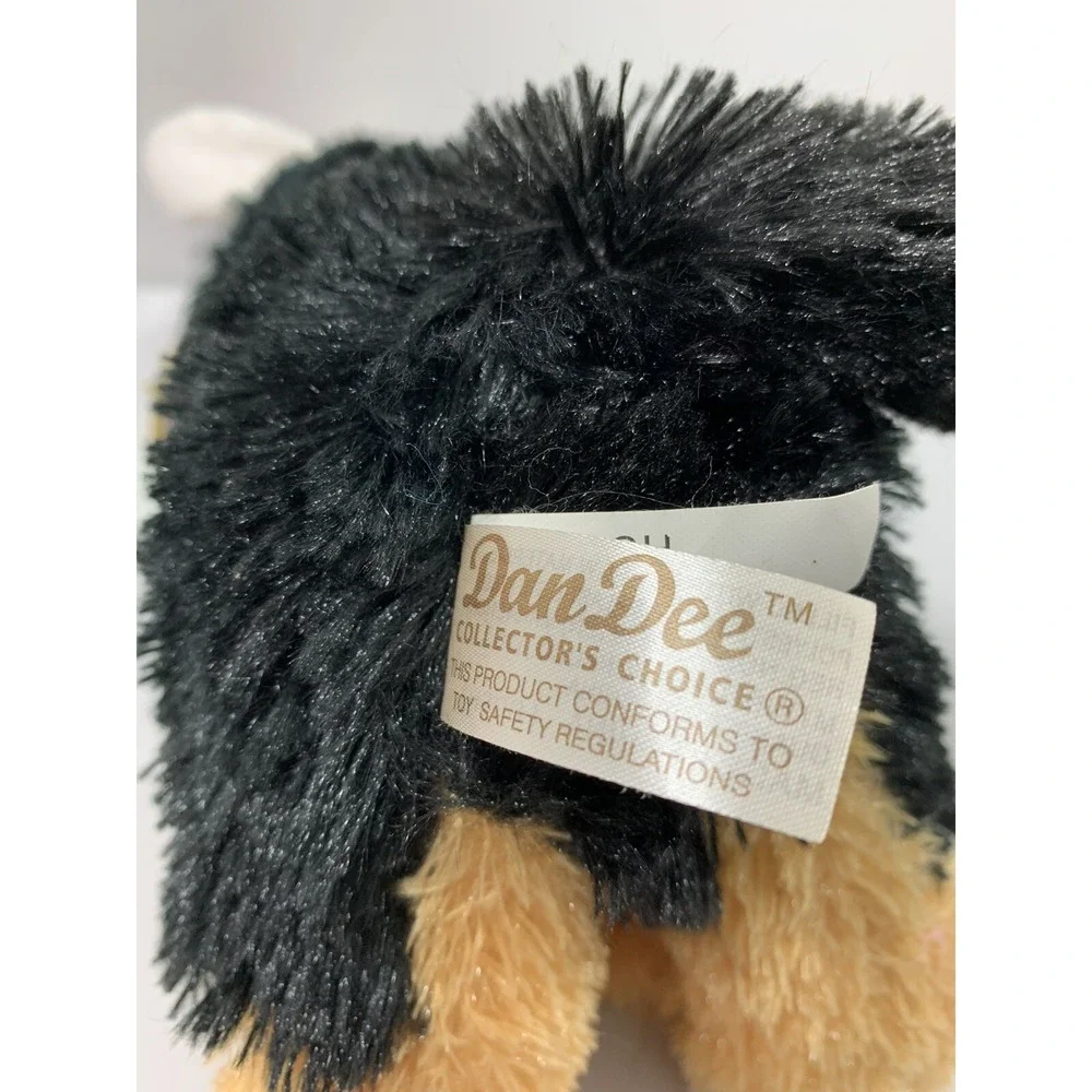 DanDee Plush Terrier Puppy Dog with Bunny Rabbit Ears Stuffed‎ Animal Toy NOS