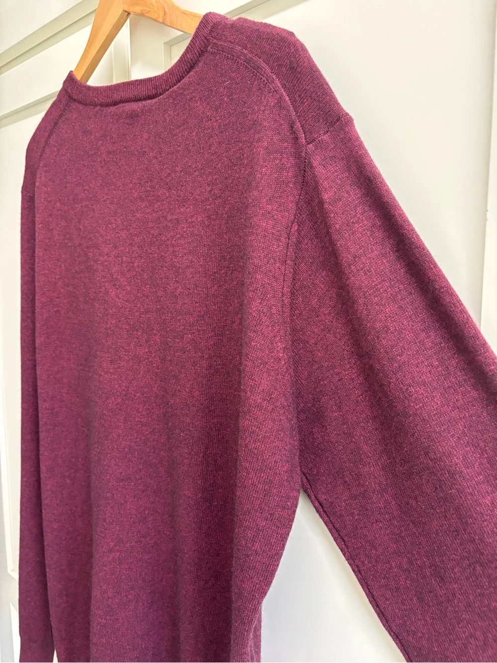 Rodd & Gunn Sweater Size XXL Queenstown Burgundy Red claret Cashmere Wool NWT