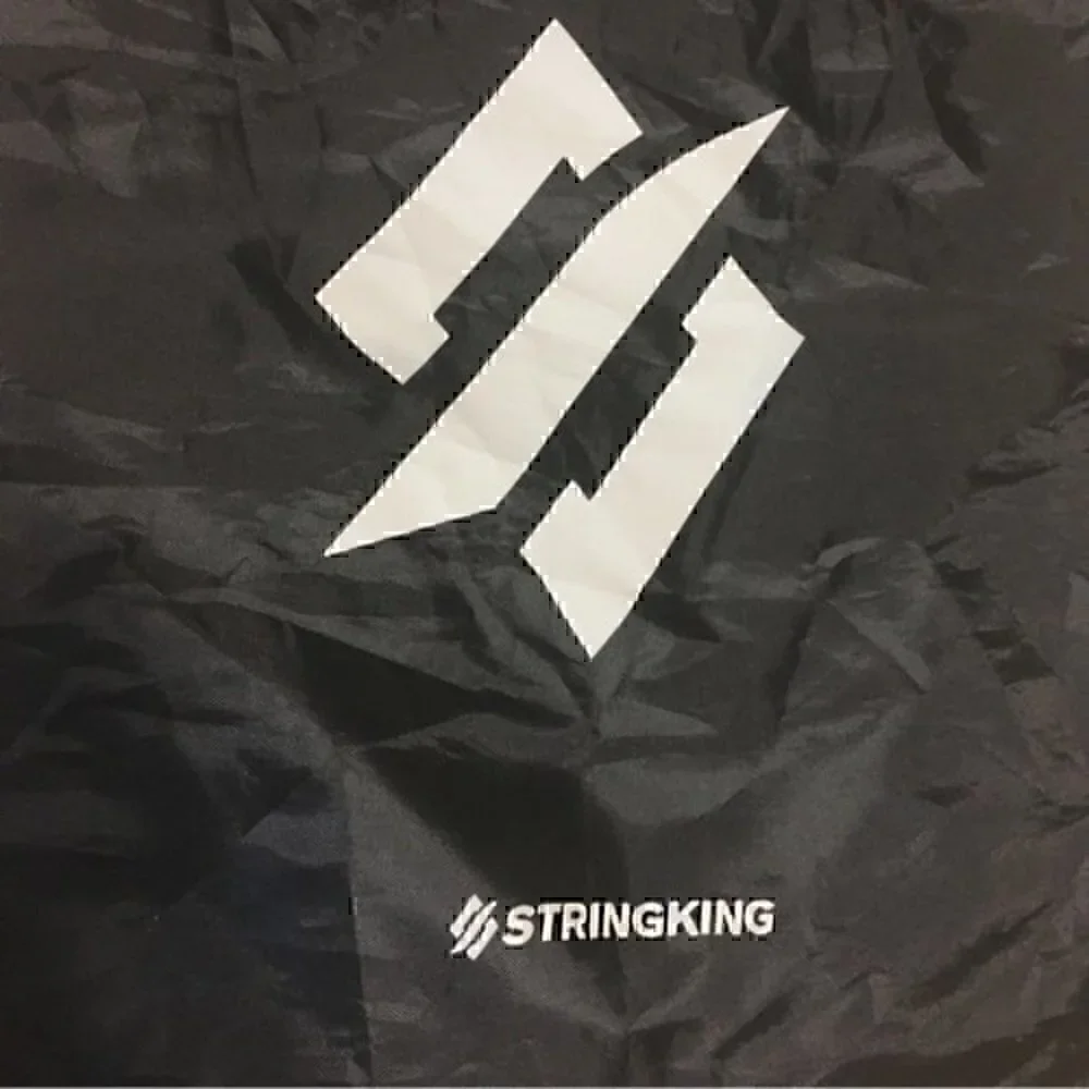 String king black backpack cinch sack NWOT