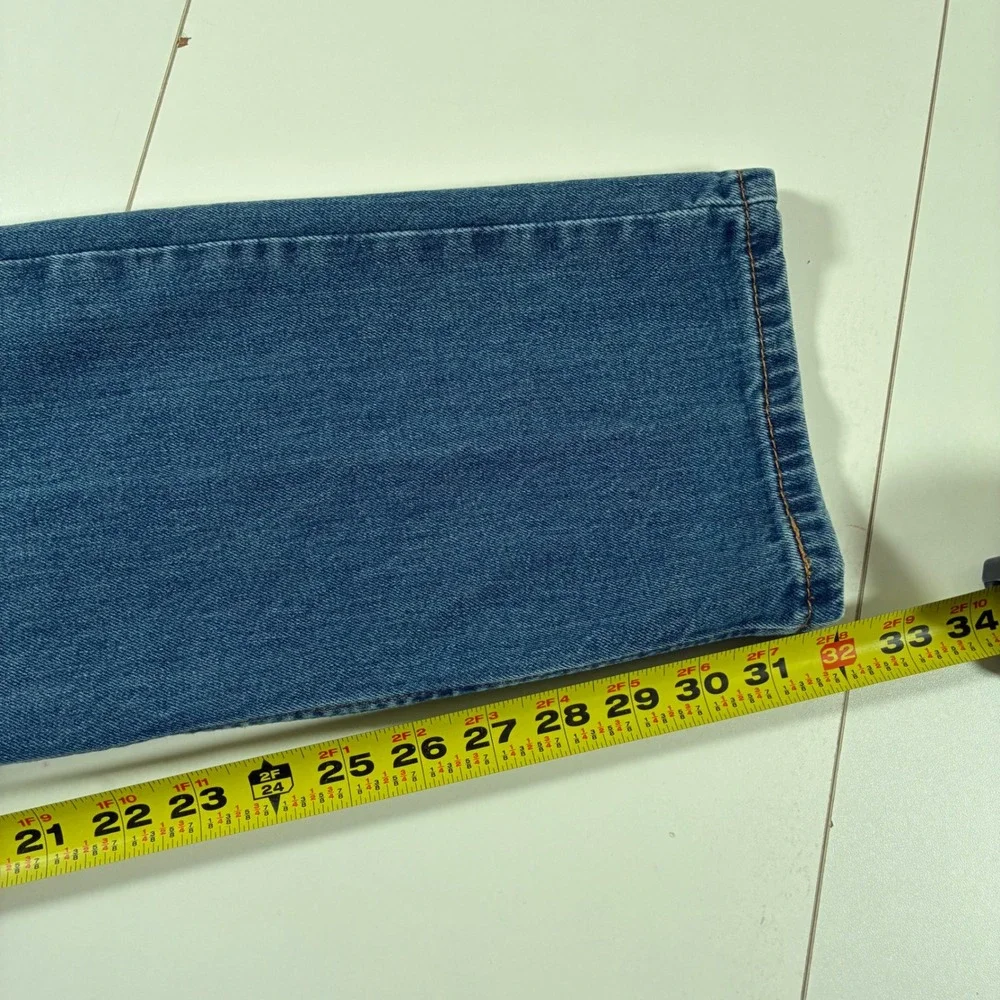 Levi's 511 Slim Fit Jeans 36x32 Blue Medium Wash Denim Stretch Pants