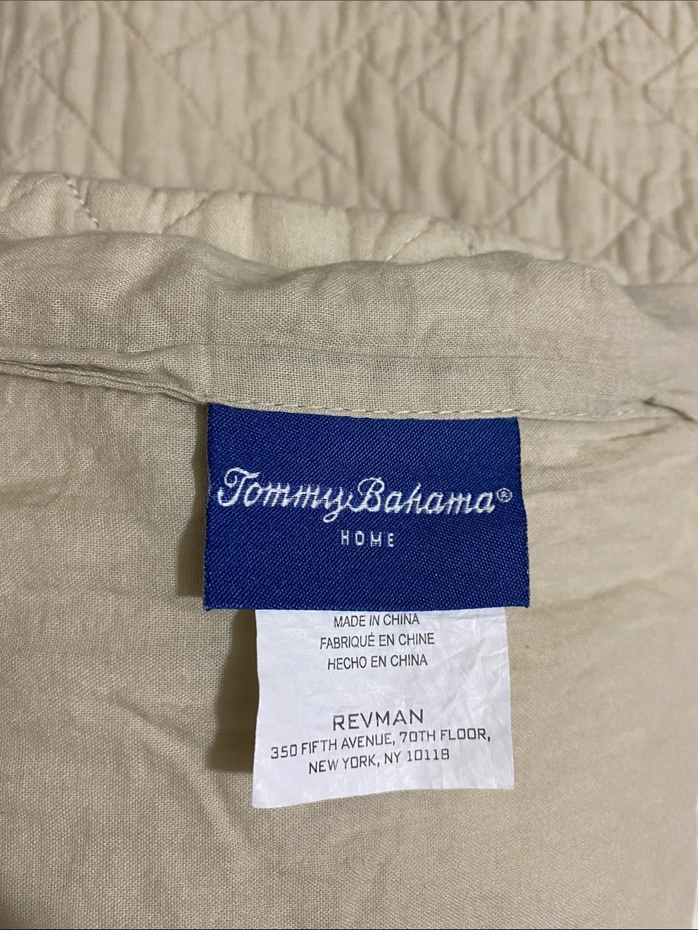 Tommy Bahama never once pre