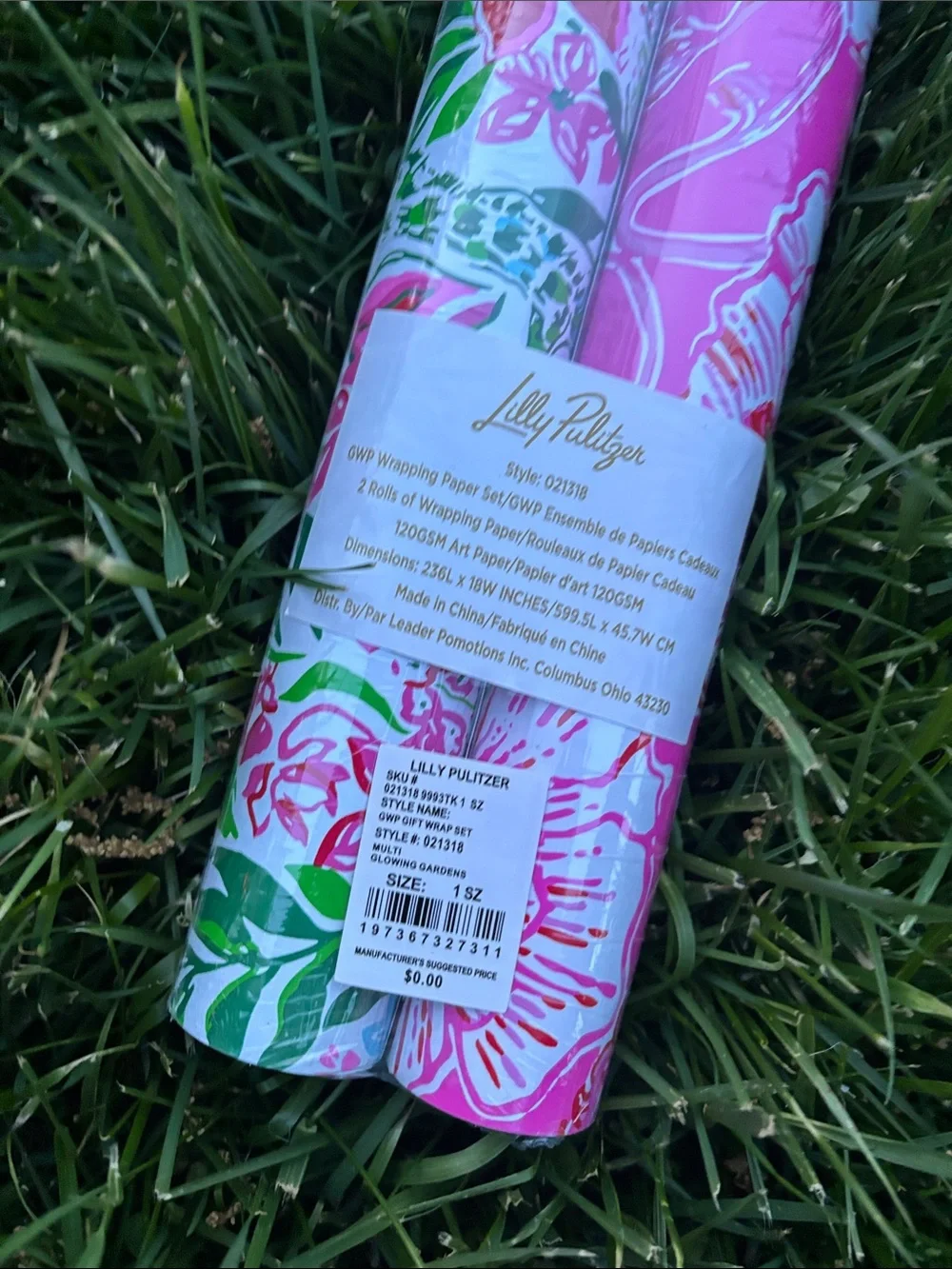 Lilly Pulitzer adorable wrapping