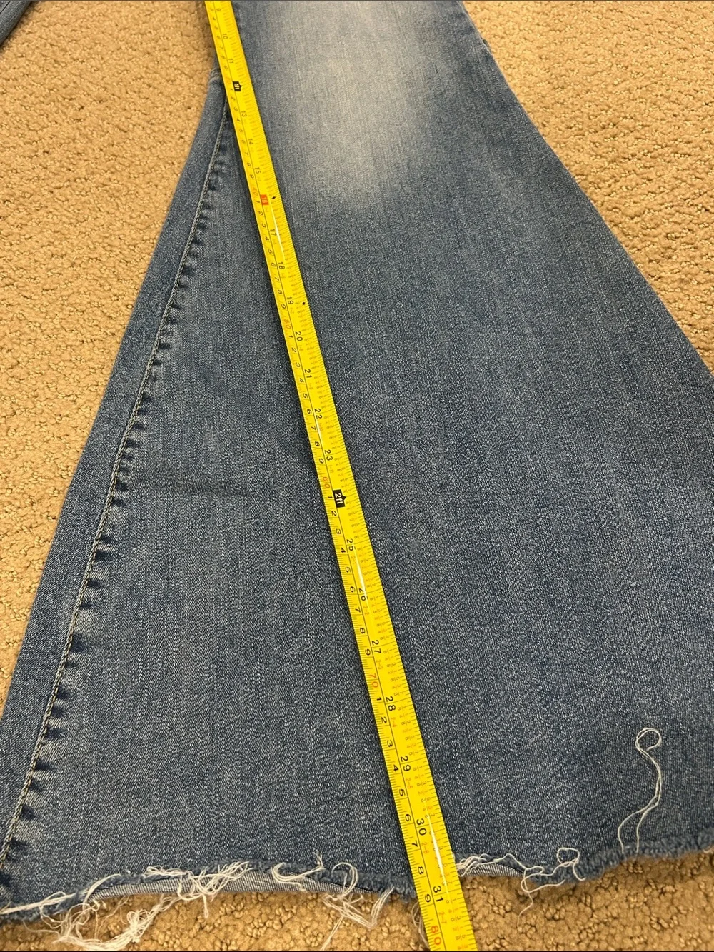 We The Free Extreme Wide Leg Flare Jeans Women’s Size 28