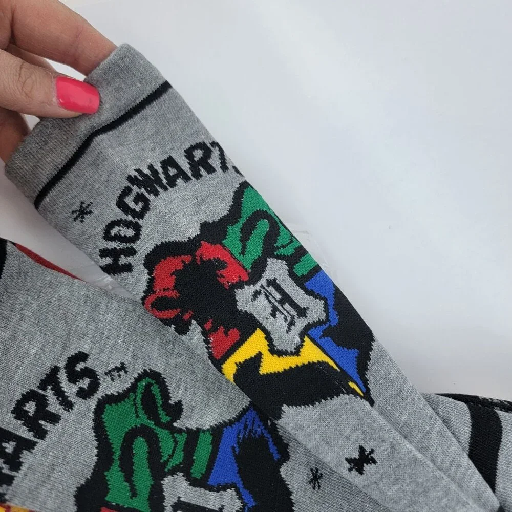 Harry Potter Gryffindor Knee‎ High 2 Pair Pack Nostalgia School Girl Academia