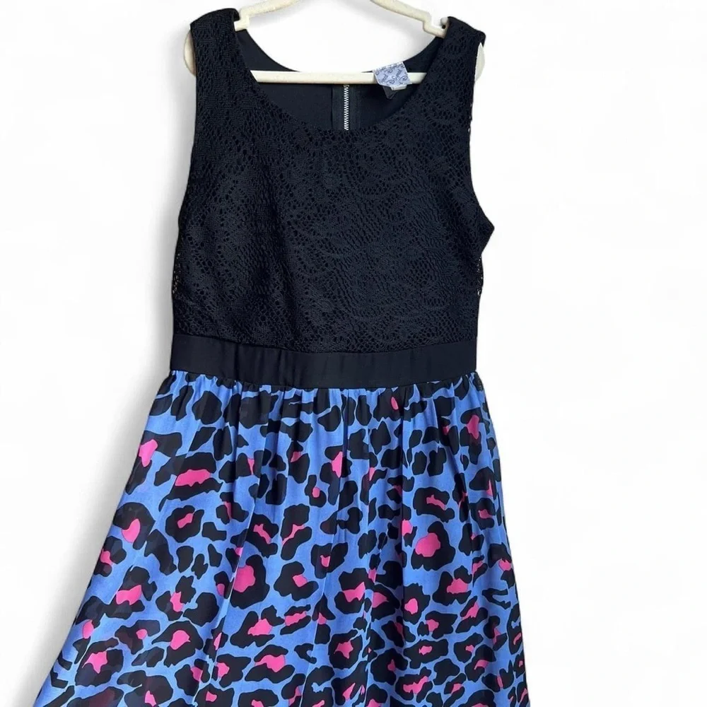 Stylish Black, Purple & Pink Kids Dress