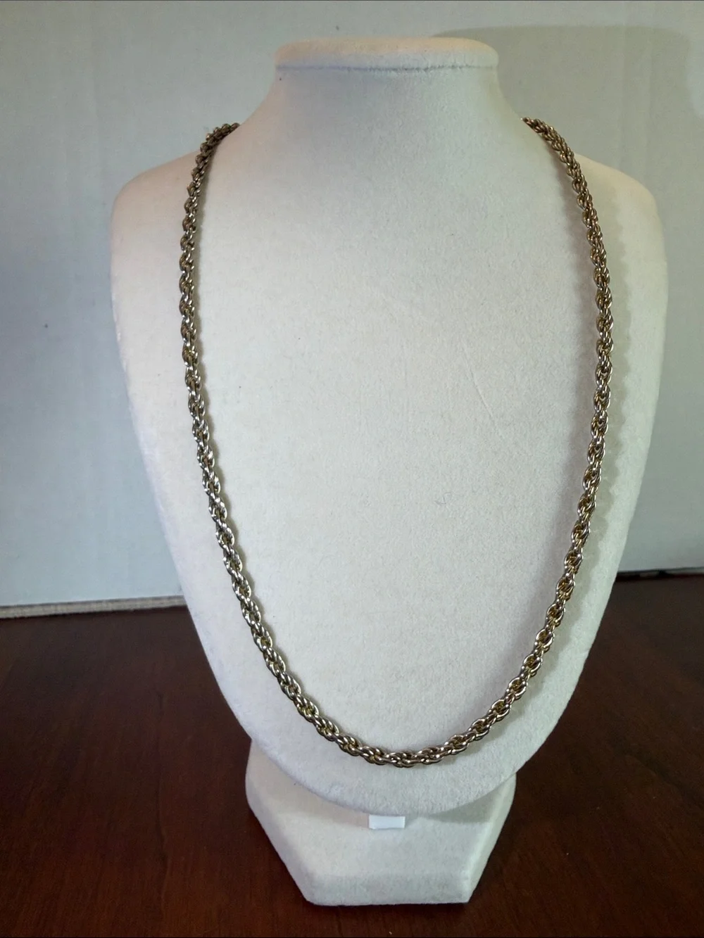 18” Stainless steel rope chain - 3.5mm, 14.3g