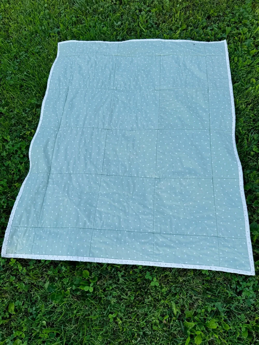 Handmade delicate patchwork