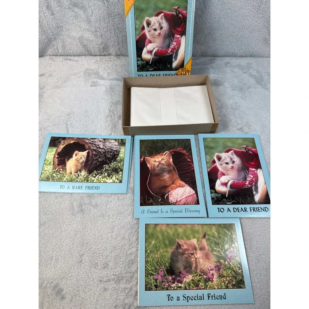 Cornerstone Cards vintage kitty